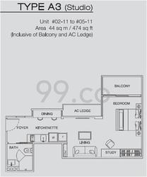 The Cristallo (D15), Apartment #182333152